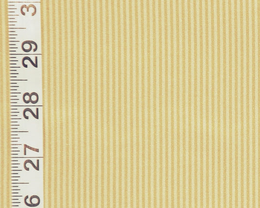 Clarence House Fabric - Gold Pin Stripe Silk Taffeta, Candy