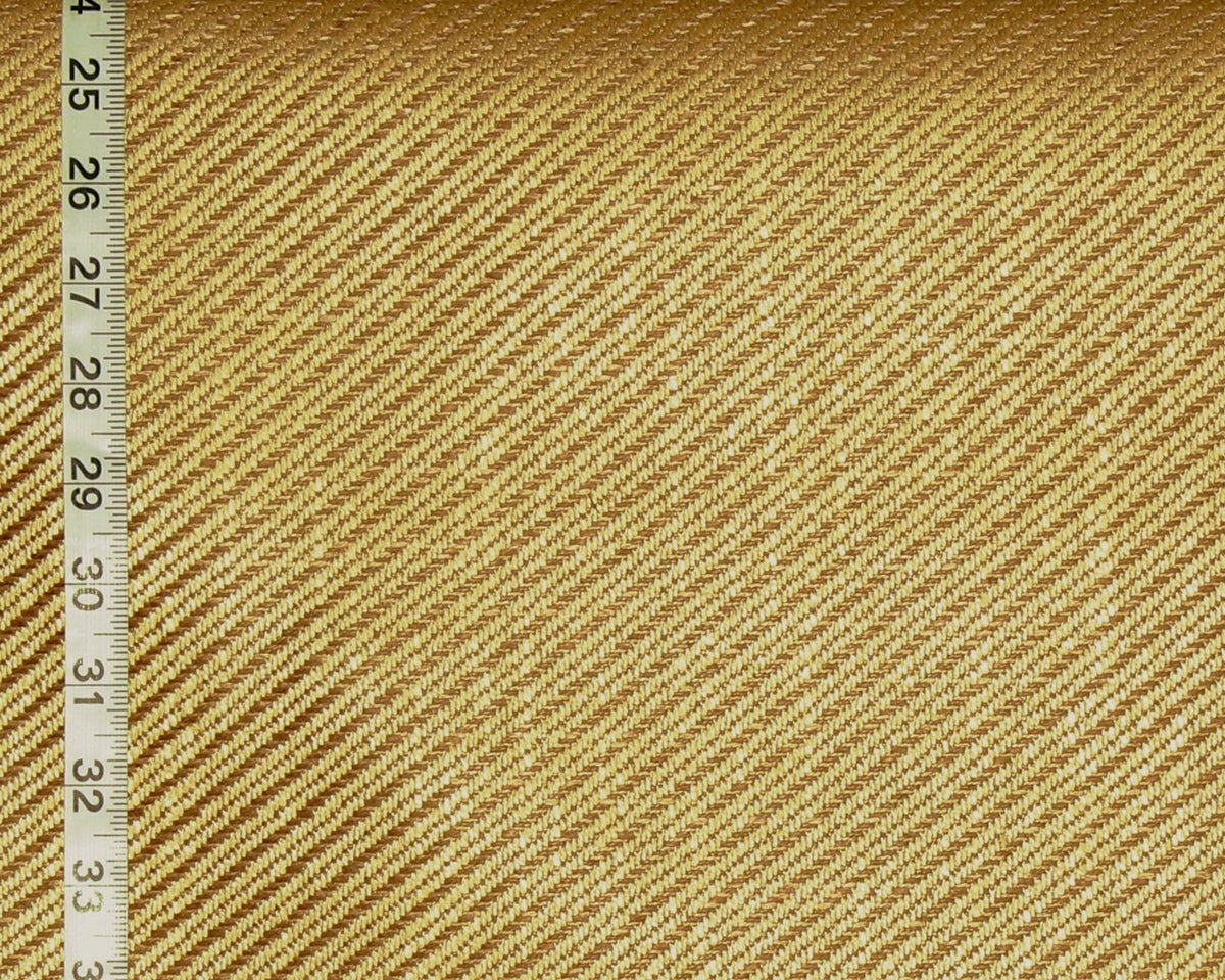 Clarence House Fabric Sandro brown gold upholstery linen