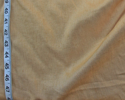 Clarence House Fabric gold tan linen Emma
