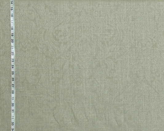 Grey linen fabric Clarence House Ghent medieval upholstery