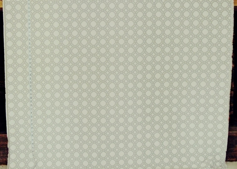 Grey lattice fabric reversible geometric woven upholstery