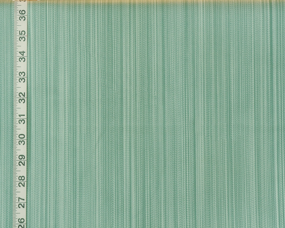 Clarence House Blue Teal Strie Fabric Florent Satin