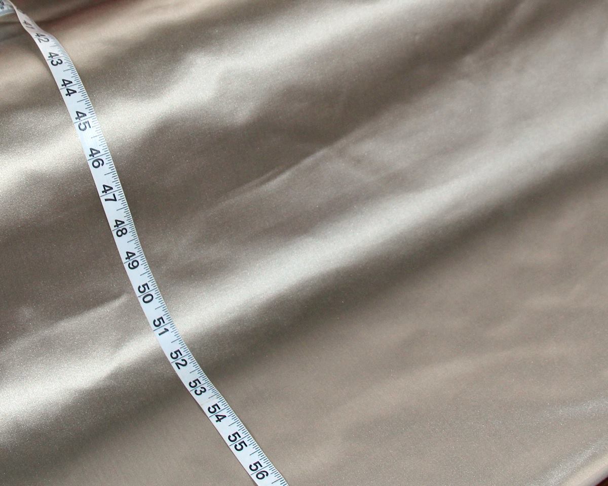 Clarence House fabric silk satin grey taupe Arielle mushroom