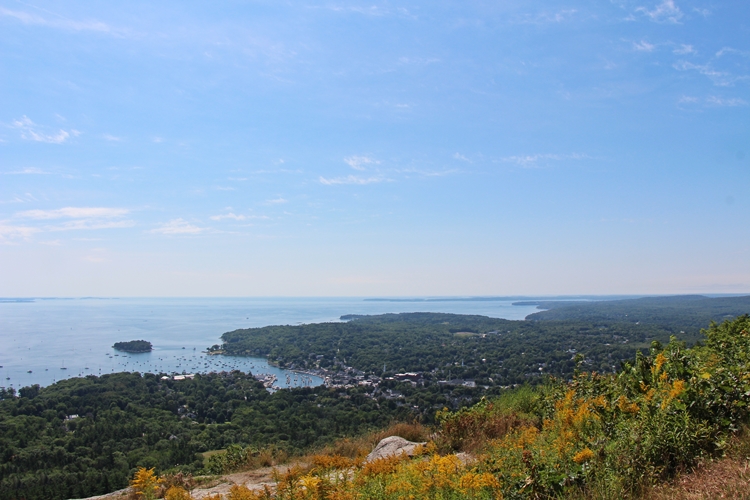 Looking South from Mt. Battie