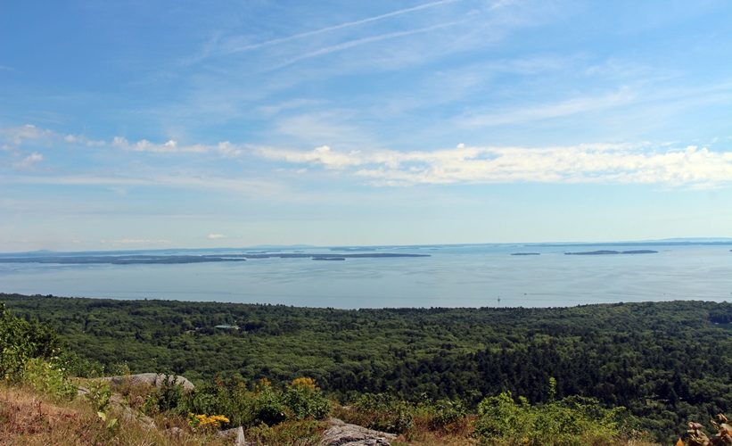 View from Mt. Battie, Camden, Maine
