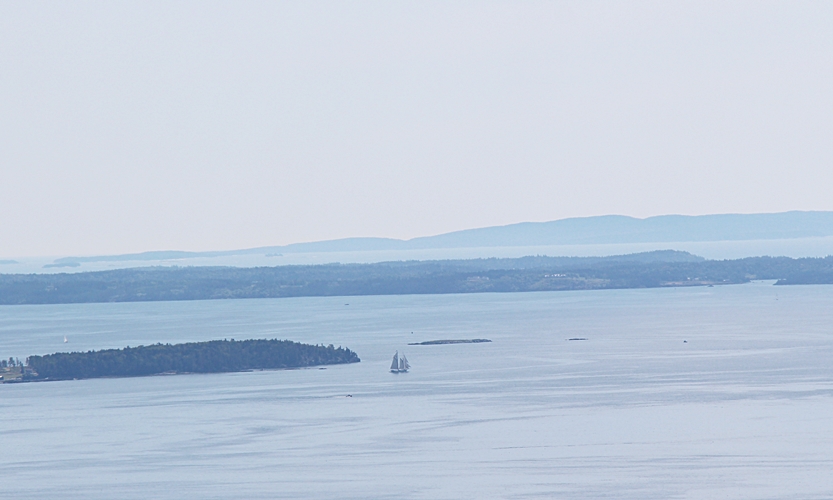 A Schooner Heads South