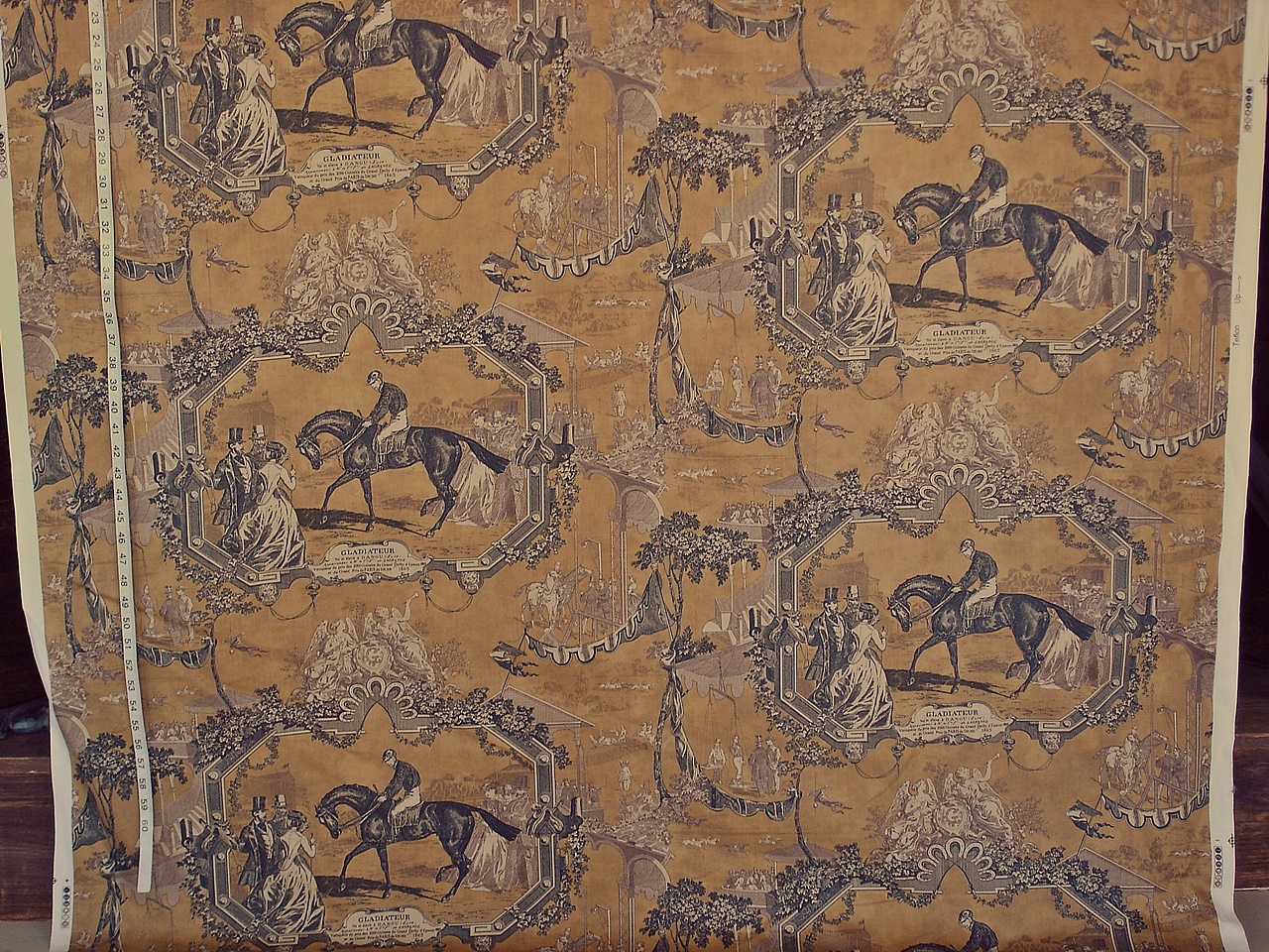 GLADIATEUR RACE HORSE FABRIC