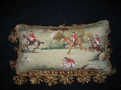 Horse Hunt Fabric