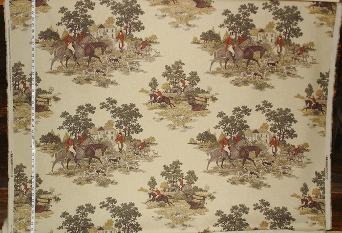 Horse and Hound Fabric