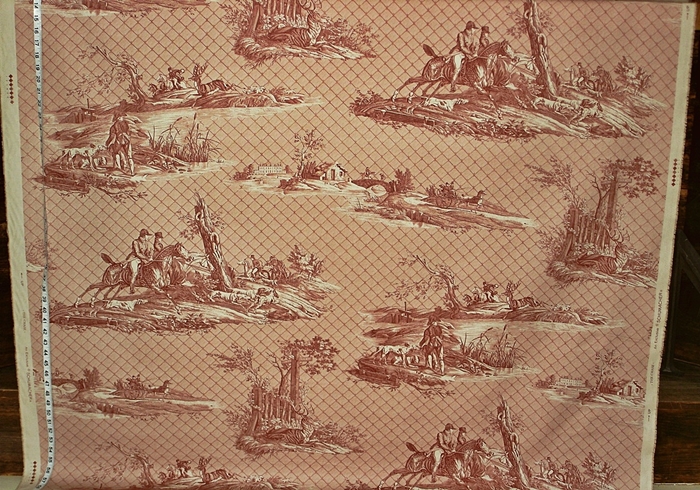 Schumacher Horse Toile Fabric