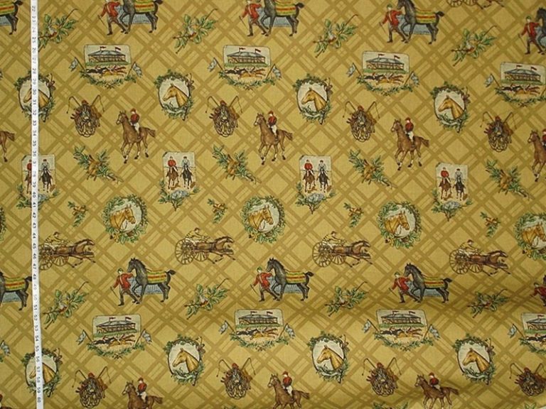 Equestrian Fabrics, Horse Fabric Brickhouse Fabrics