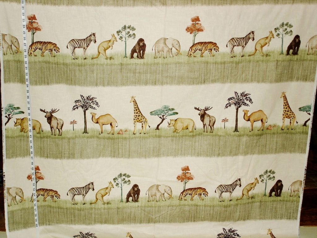 AFRICAN ANIMAL FABRIC