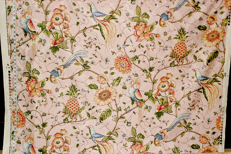 Pink Cockatoo Fabric