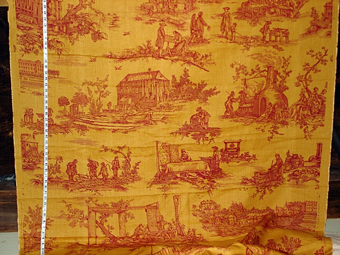 STROHEIM & ROMANN TOILE DE JOUY FABRIC