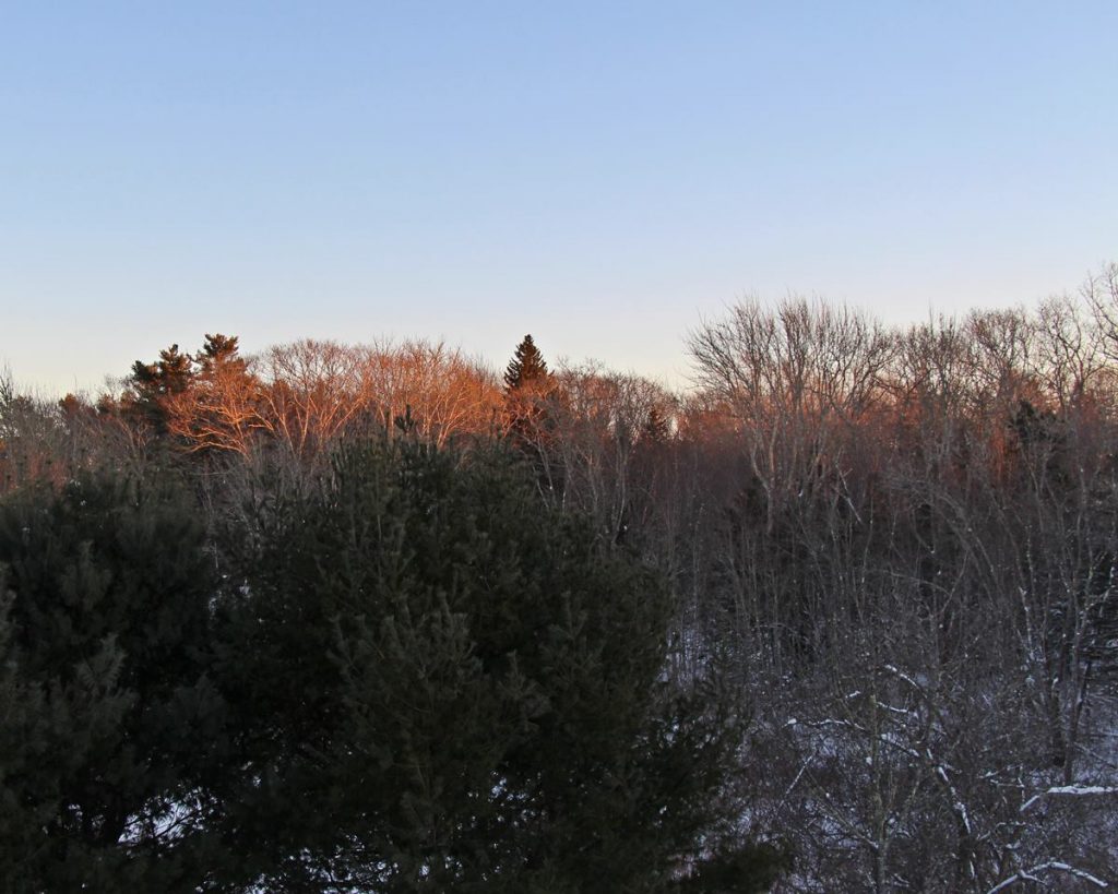 1/10/22 SUNSET- BRISTOL, MAINE