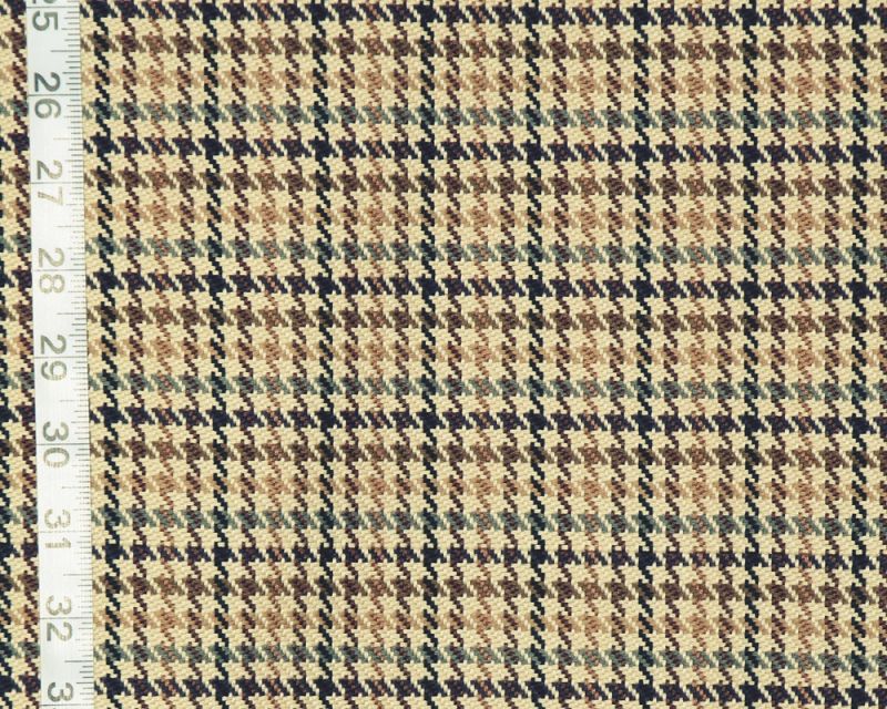 Small brown houndstooth plaid