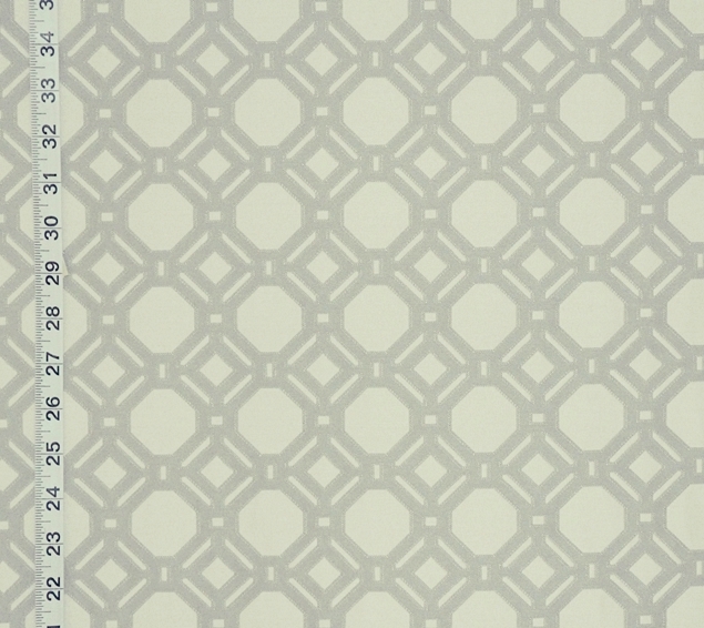 Reversible grey lattice fabric