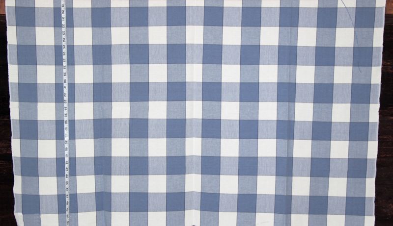 Blue Large Buffalo Check