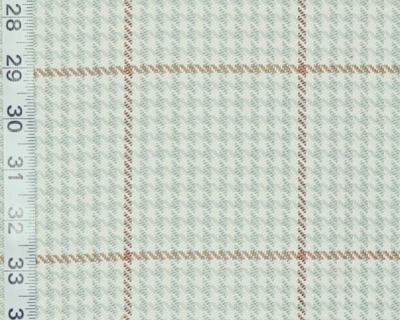 A window pane plaid fabric