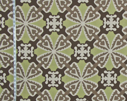 Clarence House Fabric Green Tribal Ethnic Upholstery Antalya