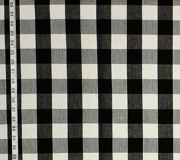 Black white buffalo check