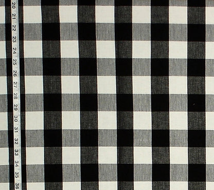 Black white buffalo check