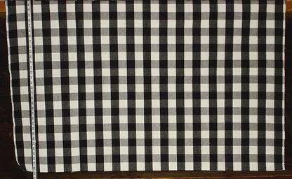 Black white buffalo check