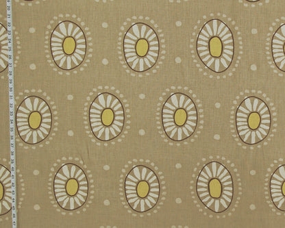 Clarence House Burlap Daisy Fabric, Barn, Wedding, Linen, Marisol