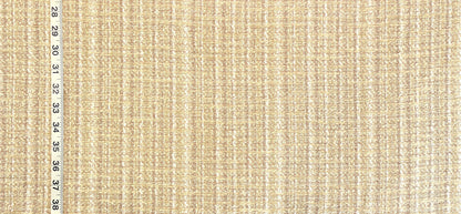 Clarence House Fabric Tan, Beige, Cream, Chenille Tweed Plaid Upholstery Enjoliver