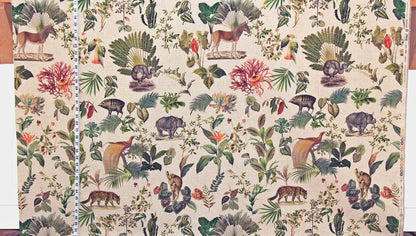 Extinct animal fabric flora fauna Dodo bird