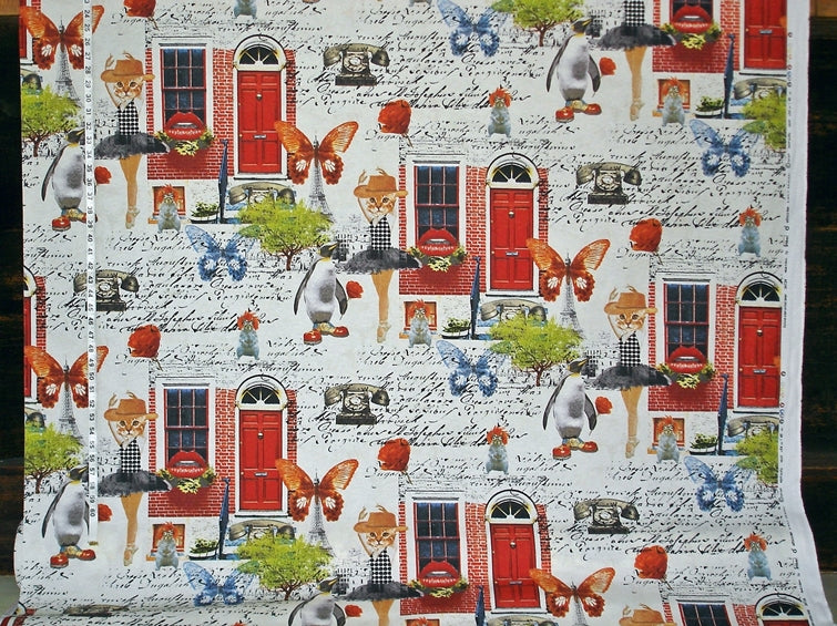 Fantasy Fabric Ballerina Eiffel Tower Surreal Dream