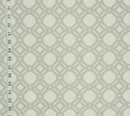 Grey lattice fabric reversible geometric woven upholstery
