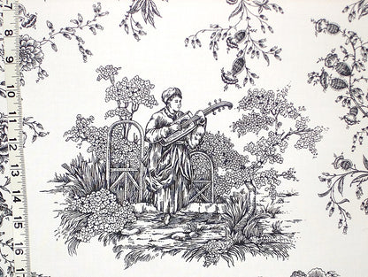 Schumacher Fabric Oriental Toile Chinoiserie 