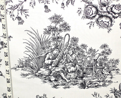Schumacher Fabric Oriental Toile Chinoiserie 