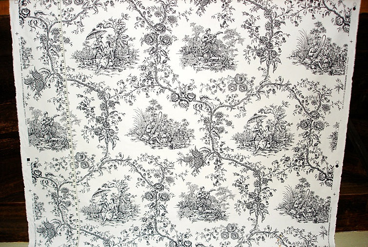 Schumacher Fabric Oriental Toile Chinoiserie 