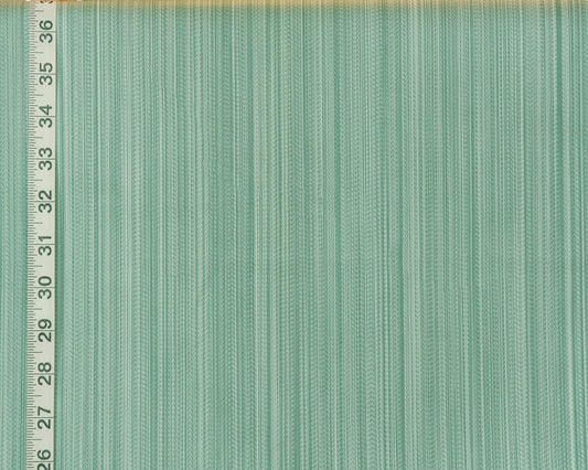 Clarence House Blue Teal Strie Fabric Florent Satin