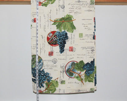 French grape table runner 60"
