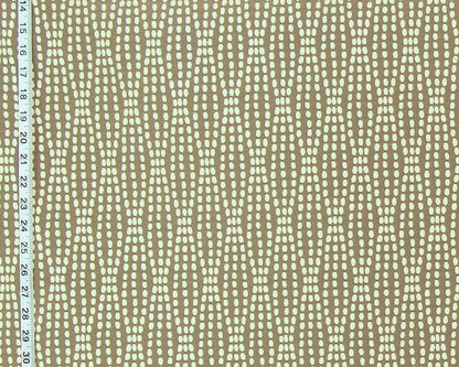 Taupe Grey dotted fabric upholstery geometric