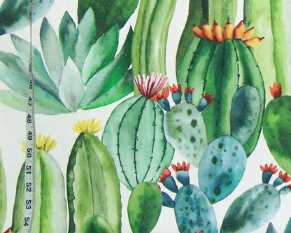 Cactus fabric southwestern style