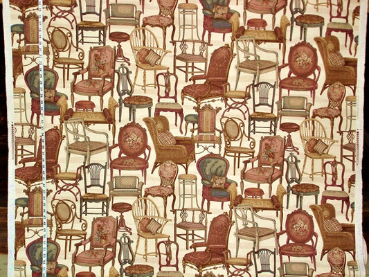 Novelty Vintage Chair Fabric