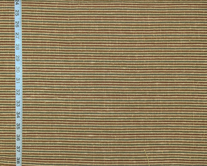 Clarence House fabric striped upholstery Siam