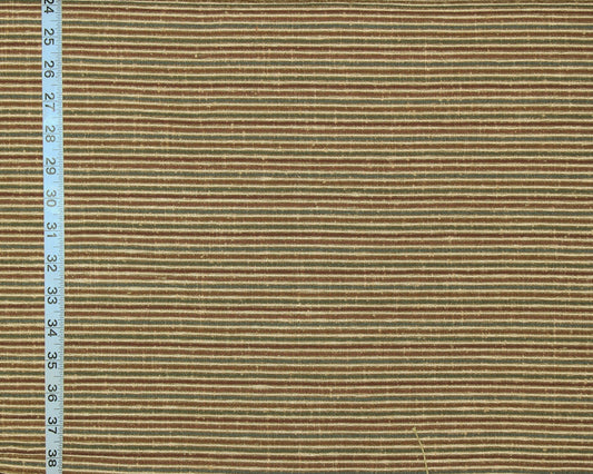 Clarence House fabric striped upholstery Siam