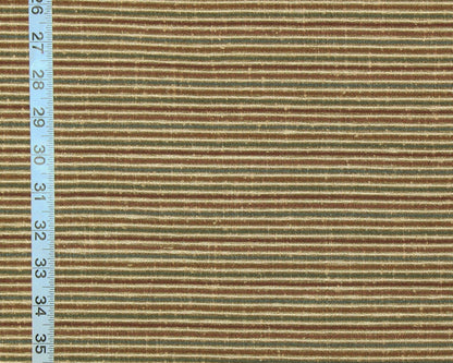 Clarence House fabric striped upholstery Siam