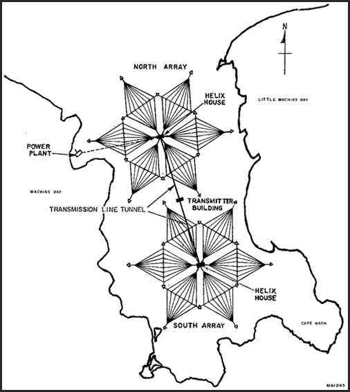 Cutler Naval Station Tower array