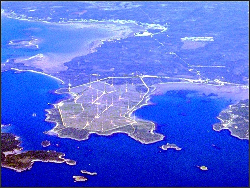 Aerial View of Cutler Naval Station
