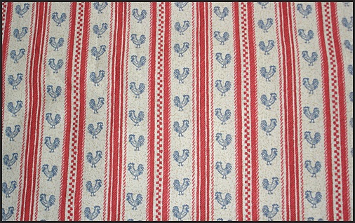 COVINGTON'S CHICKEN TICKING STRIPE FABRIC