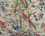 Schumacher Greeff bird pheasant fabric Woods and Meadows 40"