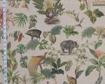 Extinct animal fabric flora fauna Dodo bird Remnant- 42"