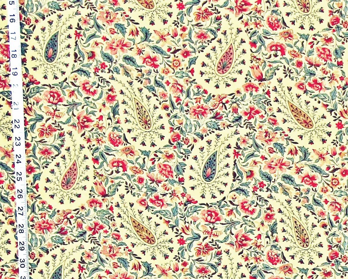 MEDIEVAL PAISLEY FABRIC
