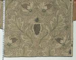 Clarence House Pomegranate fabric Arts Crafts floral green REMNANT
